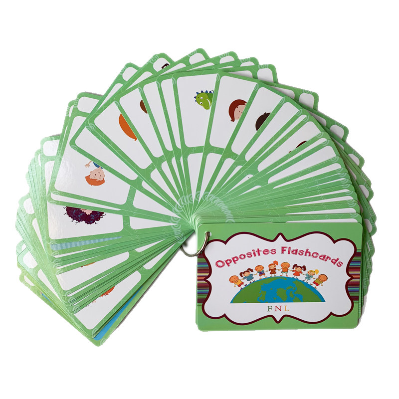 Kids Toys Variety - The 100 Groups Opposites Flashcards English