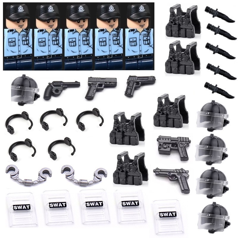 Kids Toys Hong Kong - City Hong Kong PTU Police Soldiers