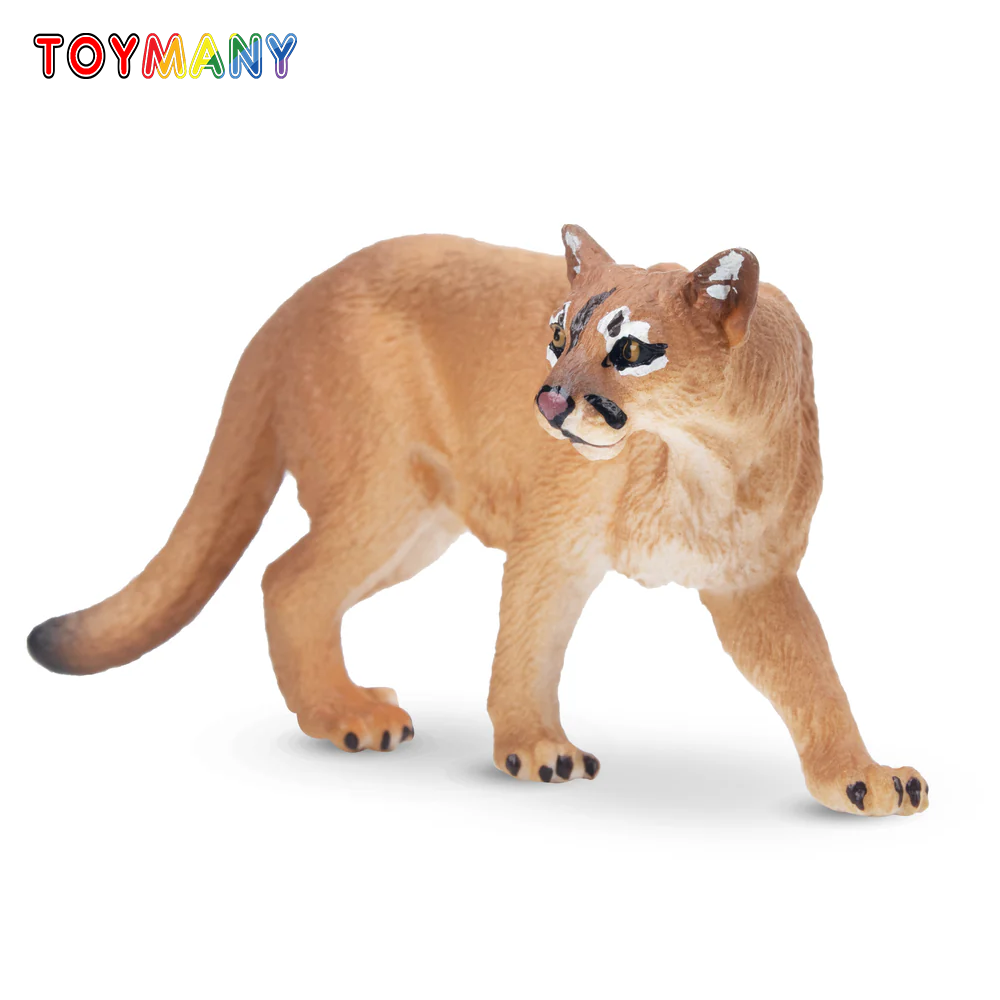 Kids Toys Variety - Toymany Simulation Cougar Wildlife Animal Model