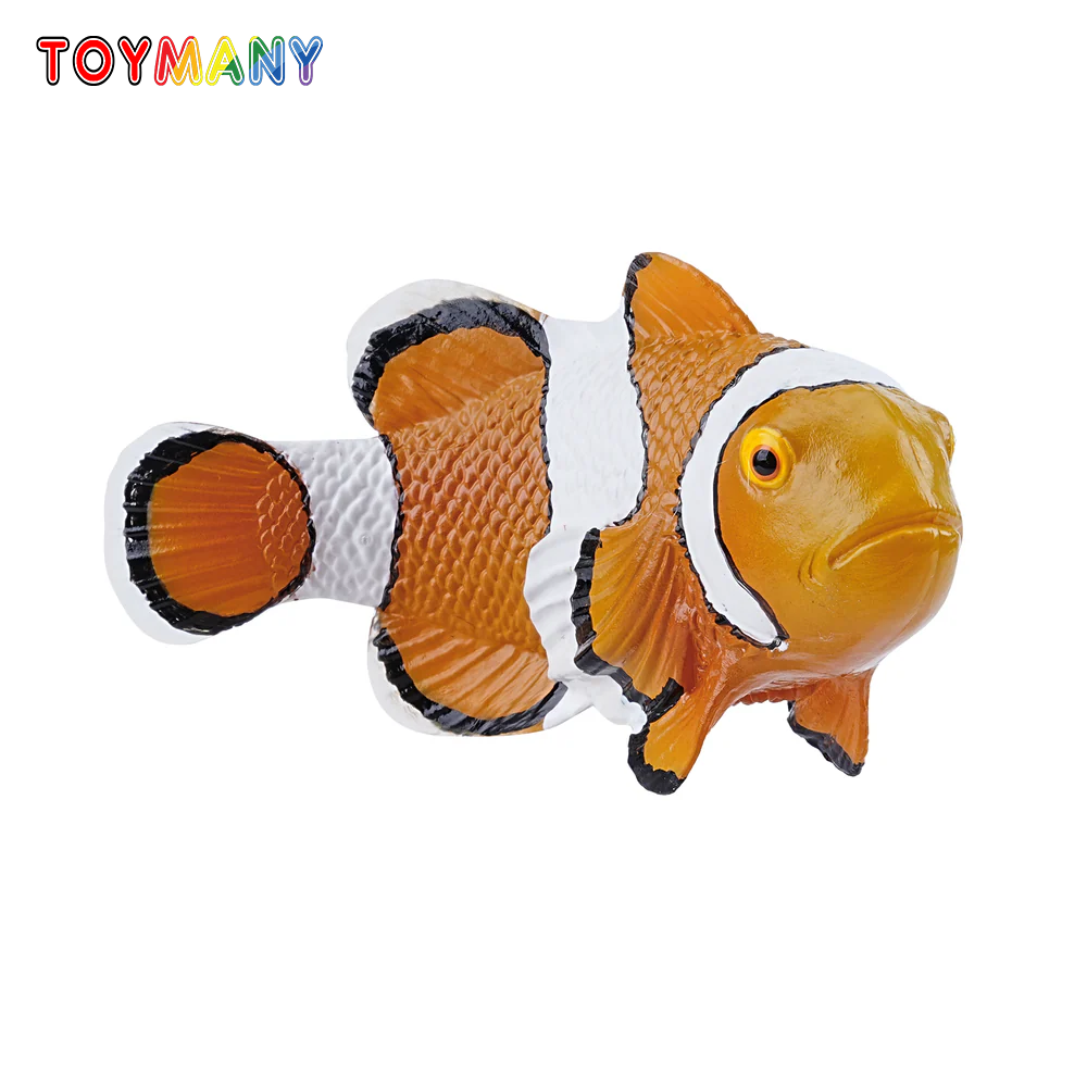 Kids Toys Variety - Toymany Simulation Clownfish Ocean Animal Model