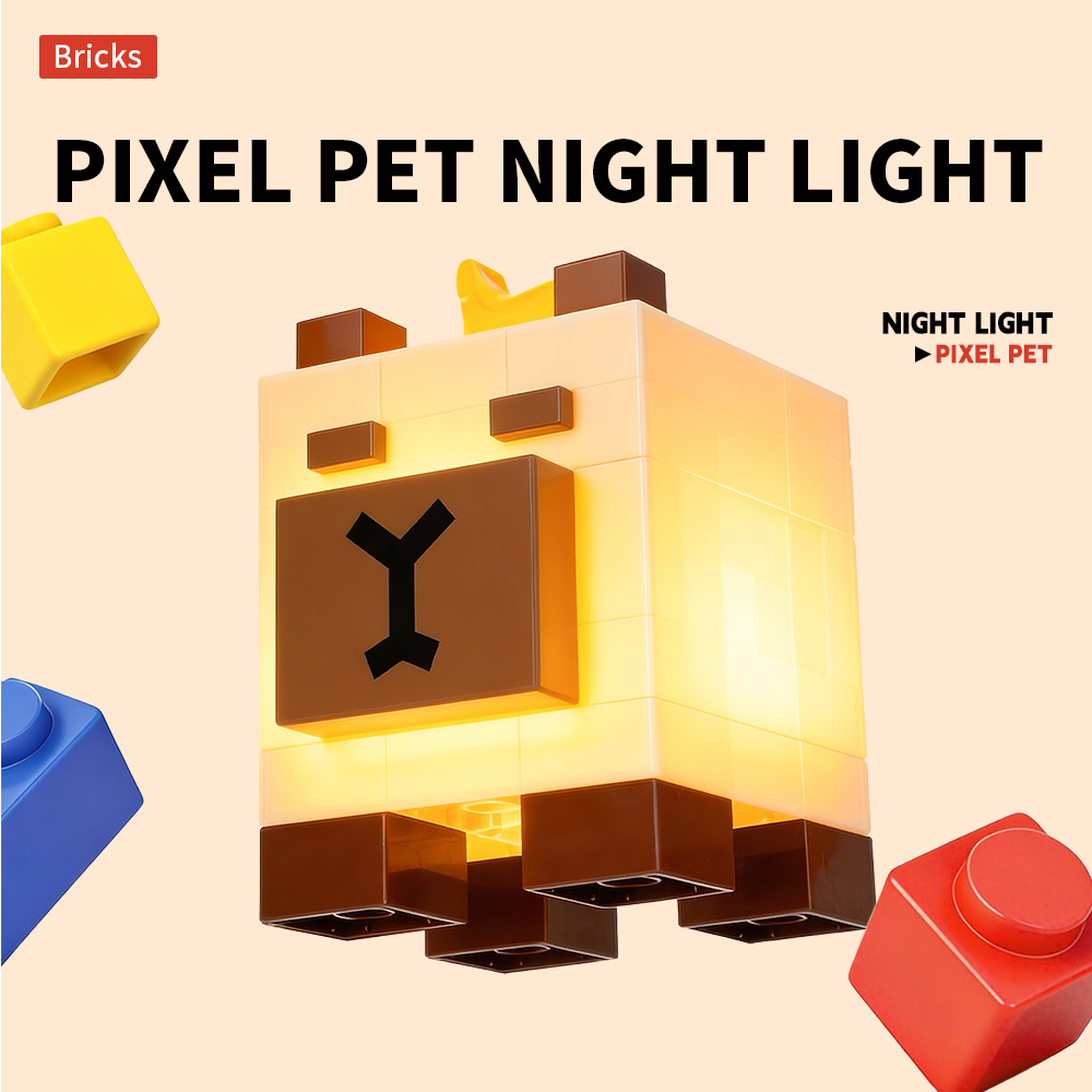 Capybara Pixel Pet Night Light - Kids Toys Bd recension och pris