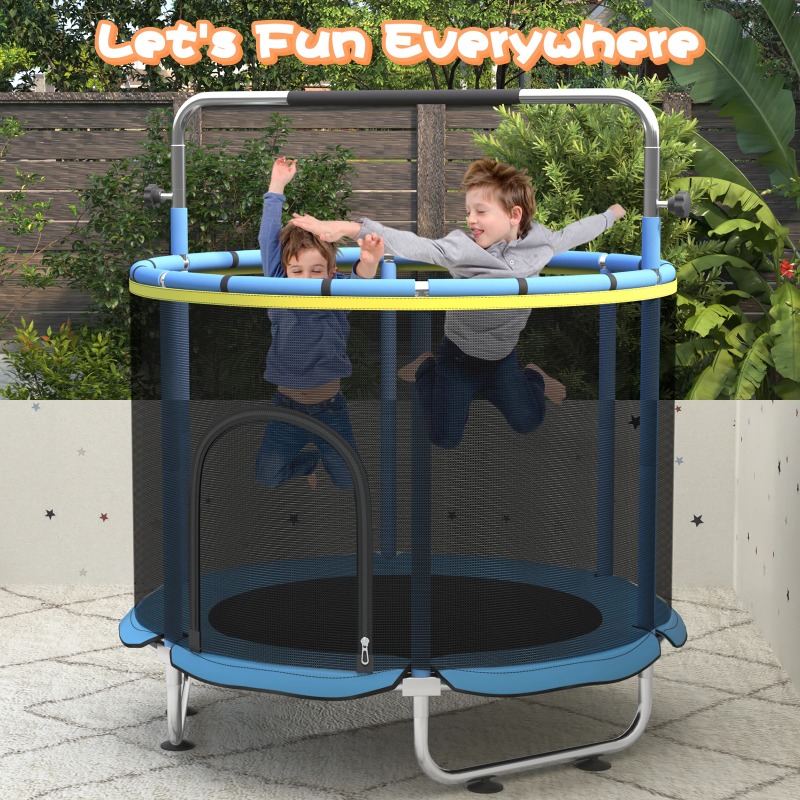 5FT Toddler Trampoline 8-in-1  - Trampoline Mini Indoor recension och pris