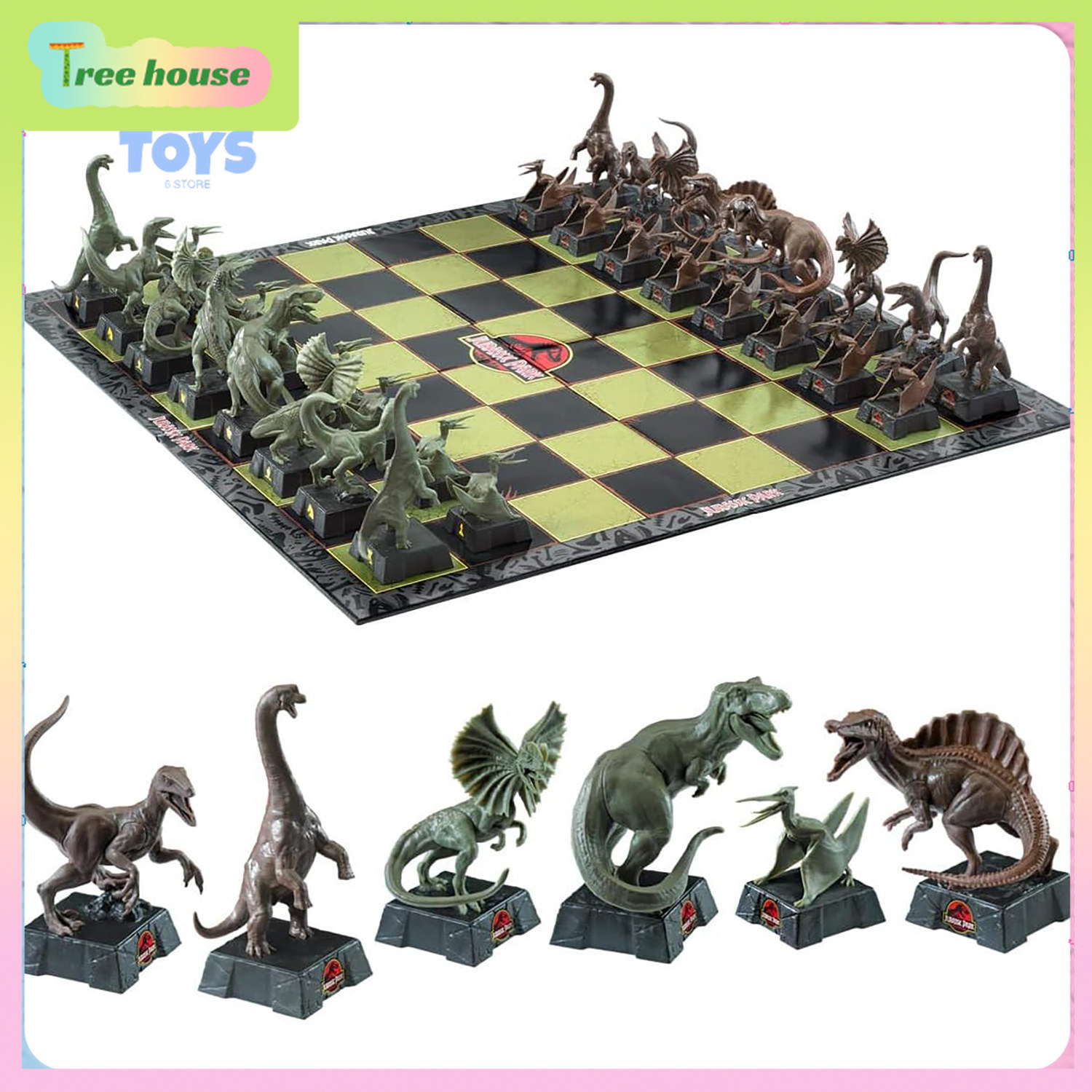 Original Jurassic Park Interna - Kids Toys Hong Kong recension och pris