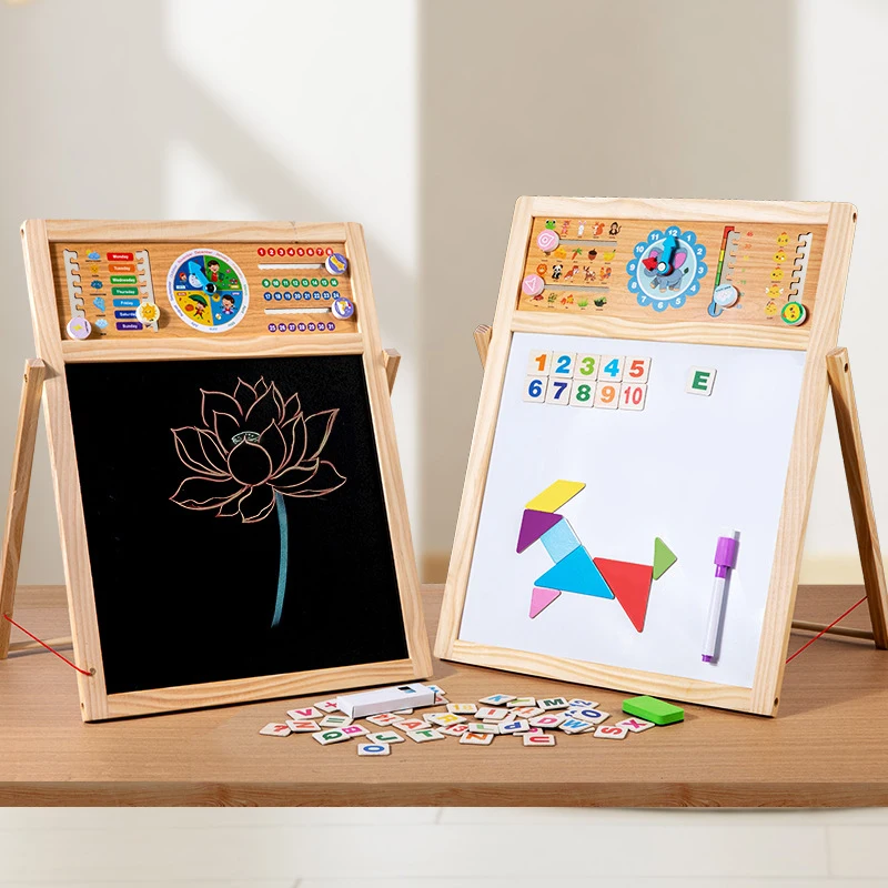 Kids Magnetic Double Sided Dra - Kids Art Easel recension och pris