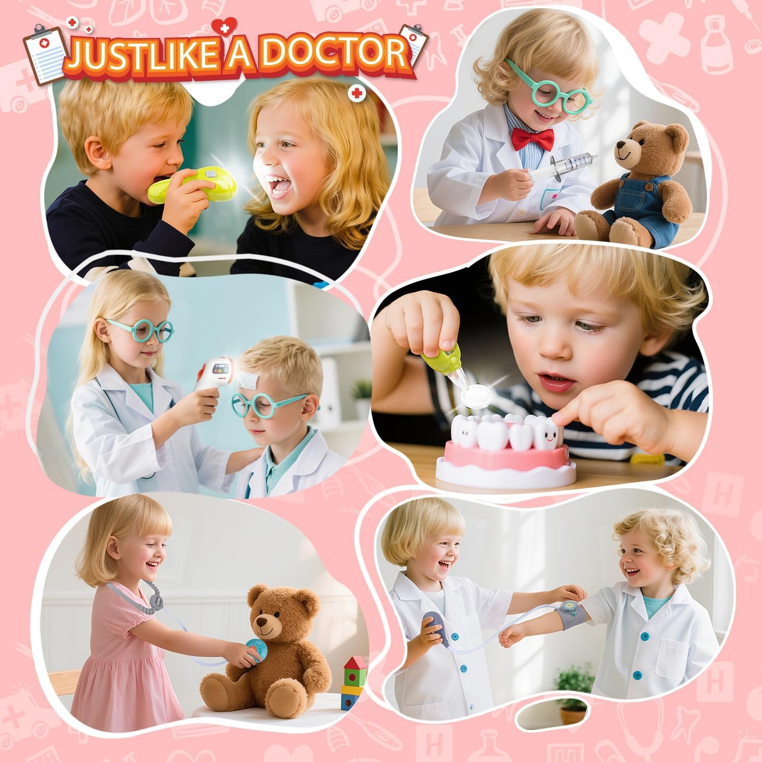 Deluxe Kids Doctor Play Set Pr - Kids Toys Doctor Set recension och pris