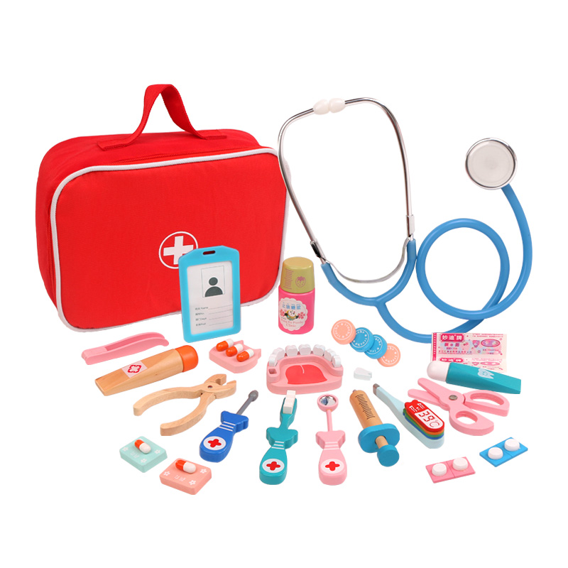 Pretend Play Doctor Toys Woode - Kids Toys Doctor Set recension och pris