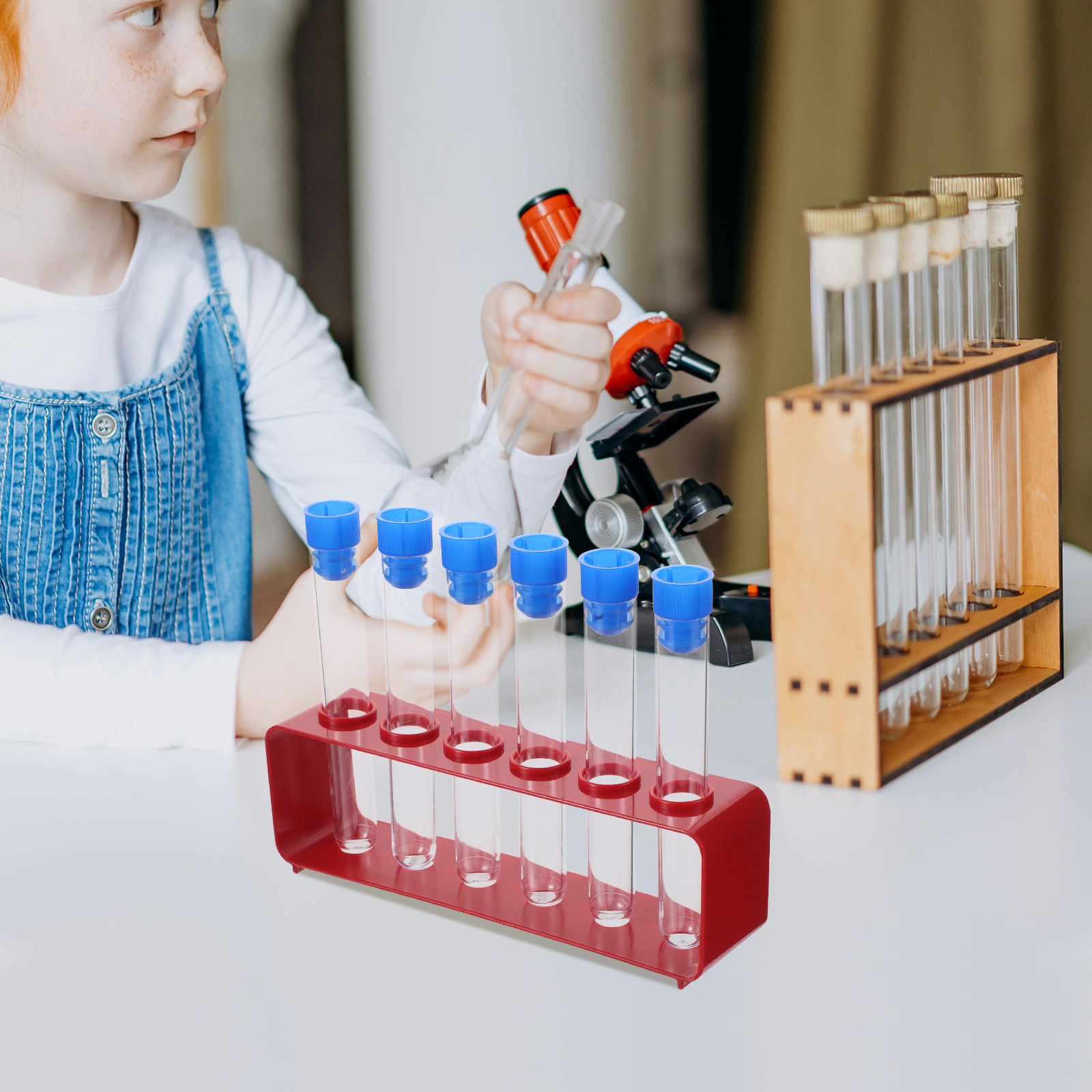 1Set Science Test Tube Clear P - Science Experiment Kit recension och pris