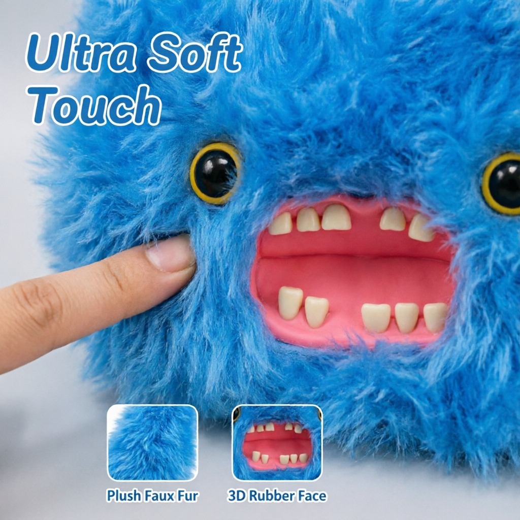 Cute Monster Plush Crossbody B - Kids Toys Hong Kong recension och pris