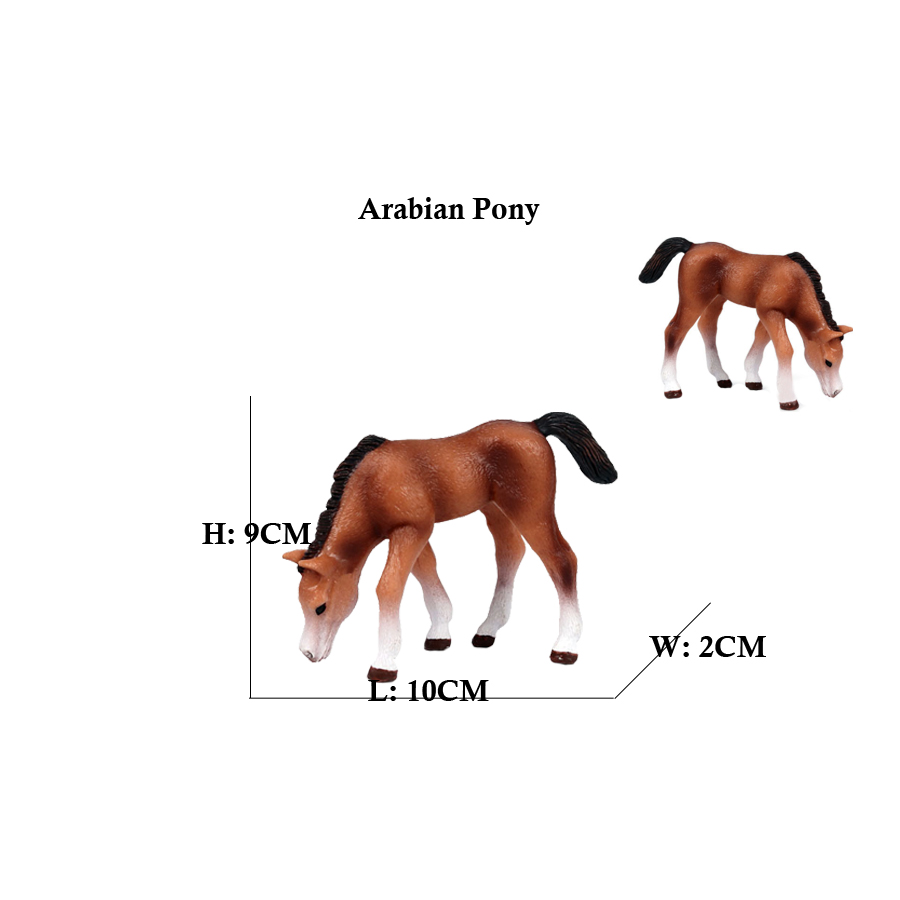 Horse Figurines Shire Arabian  - Sandbox Play Set recension och pris