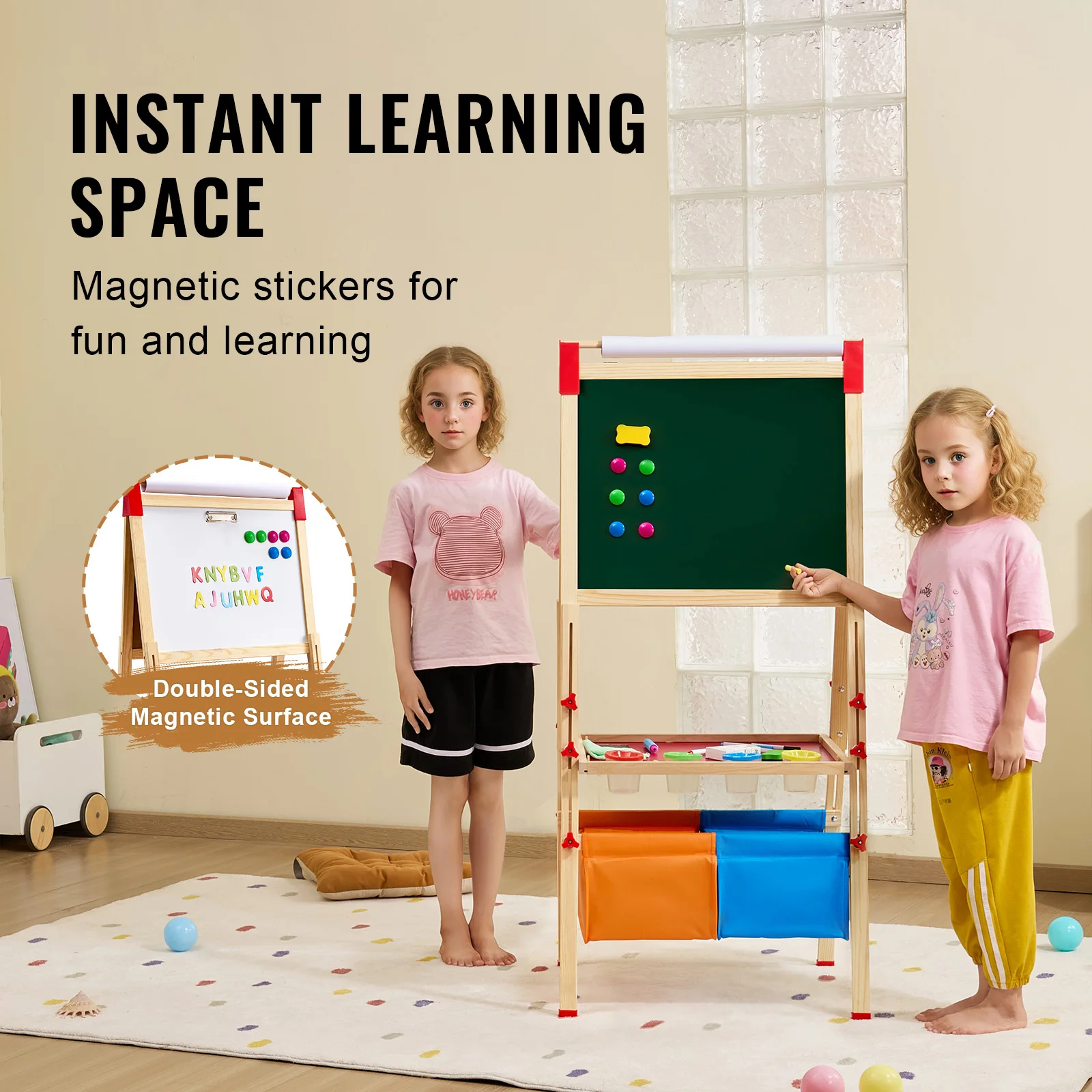 for Kids Girl SucceBuy Childre - Kids Art Easel recension och pris