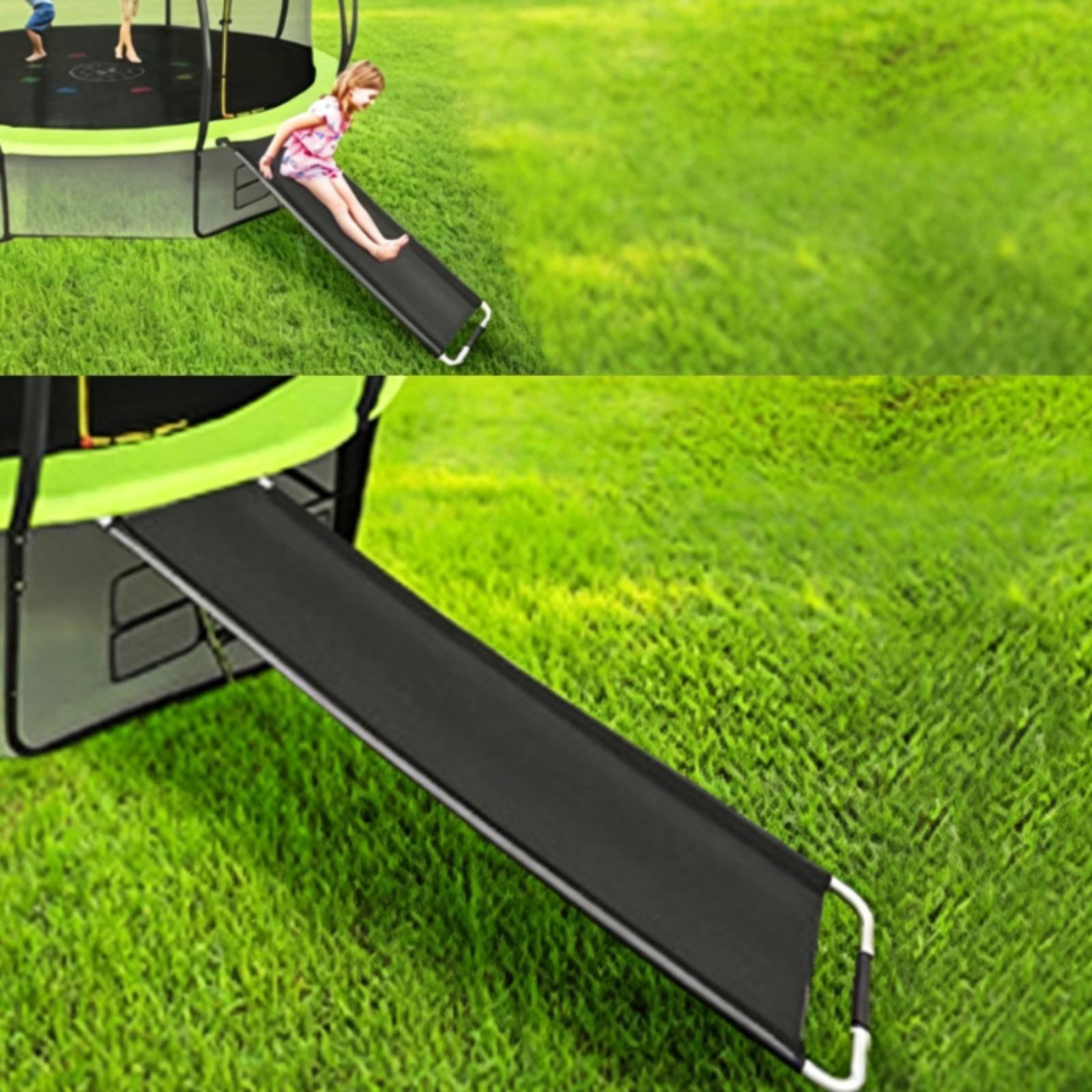 Kids Trampoline with Slide Ind - Trampoline Mini Indoor recension och pris