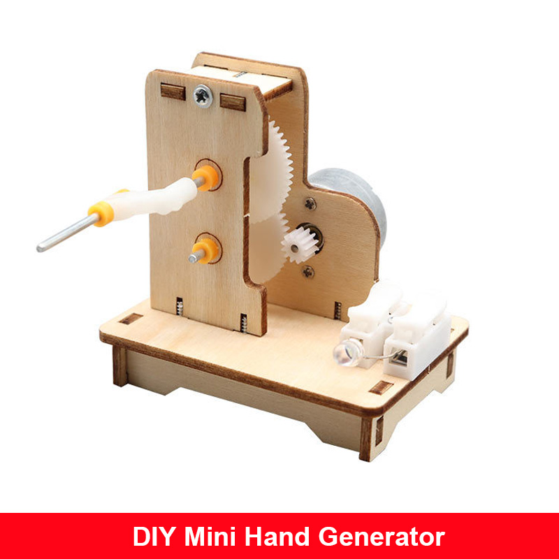 DIY Mini Hand Generator DIY Sc - Science Experiment Kit recension och pris