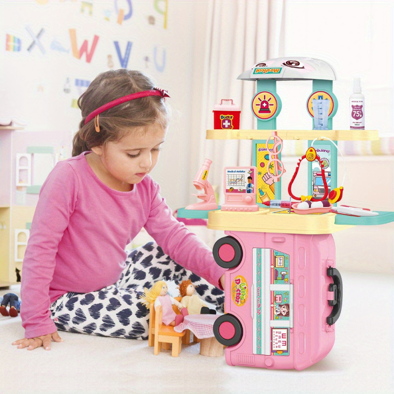 Children Pretend Simulation Pl - Kids Toys Doctor Set recension och pris