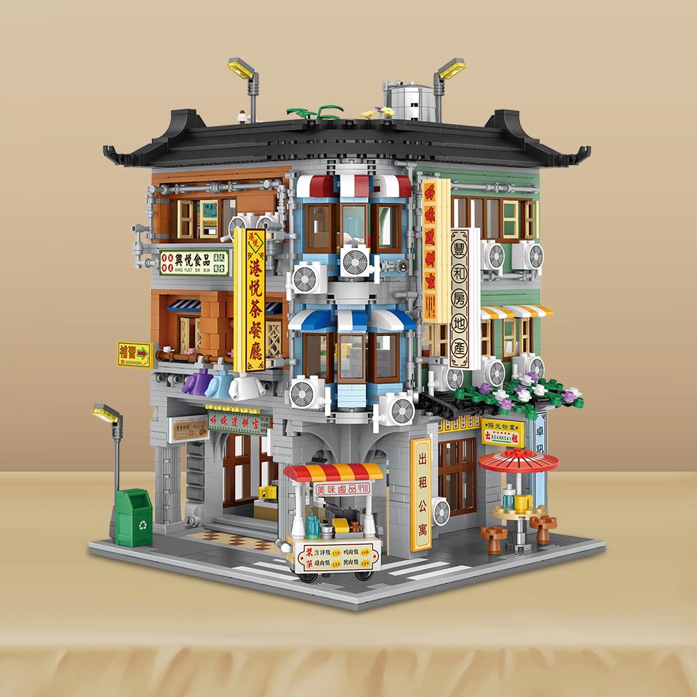 2763Pcs Commercial Corner Buil - Kids Toys Hong Kong recension och pris
