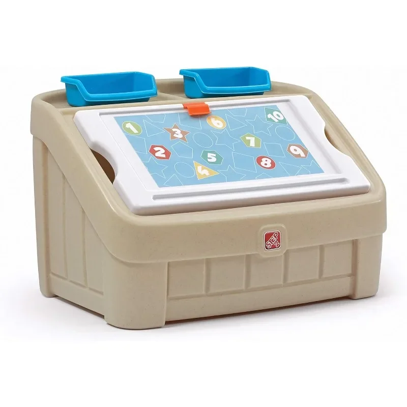 Furniture 2-in-1 Toy Box and E - Kids Art Easel recension och pris