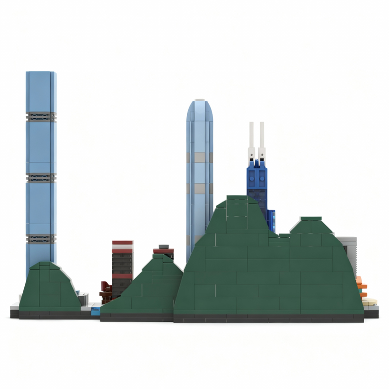 667pcs MOC Hong Kong Skyline M - Kids Toys Hong Kong recension och pris