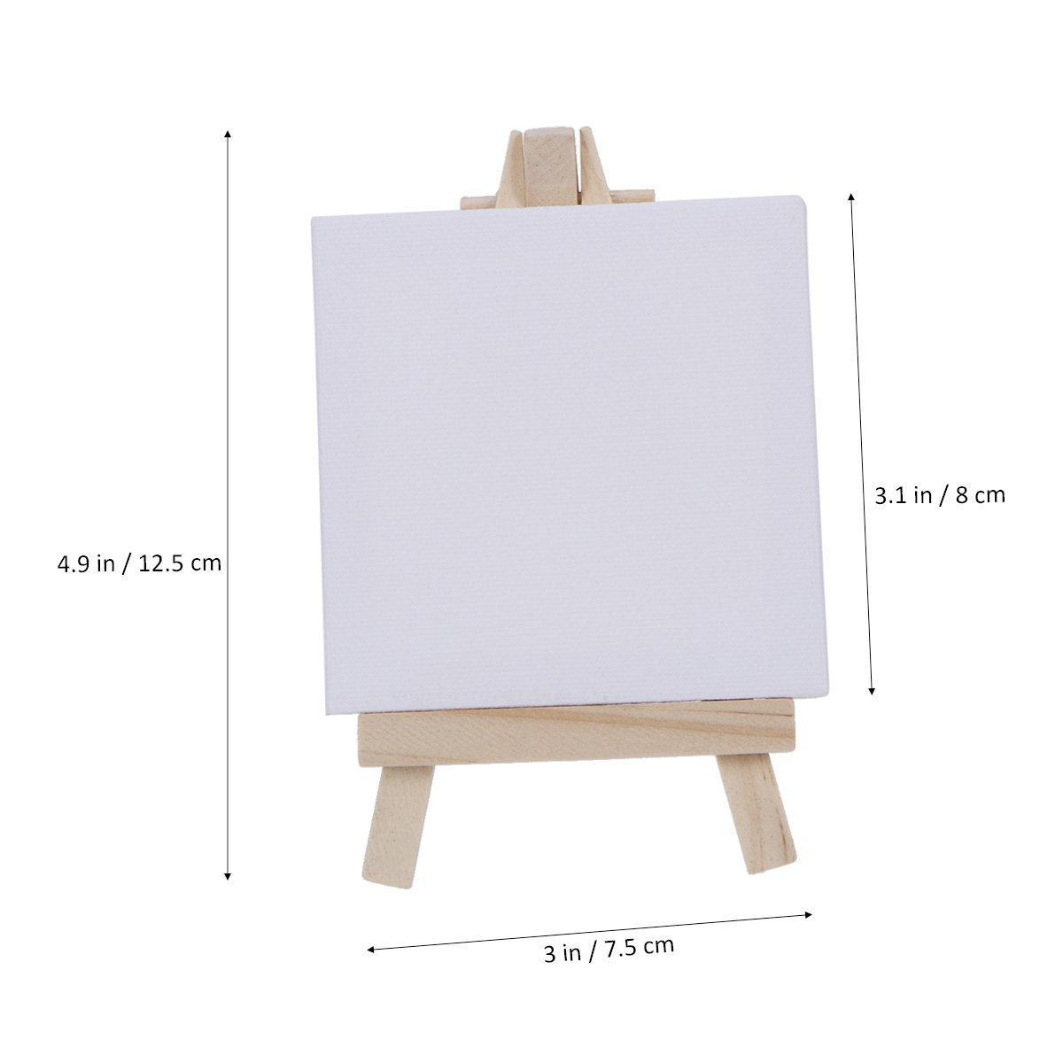 10Pcs Mini Wooden Easel with T - Kids Art Easel recension och pris