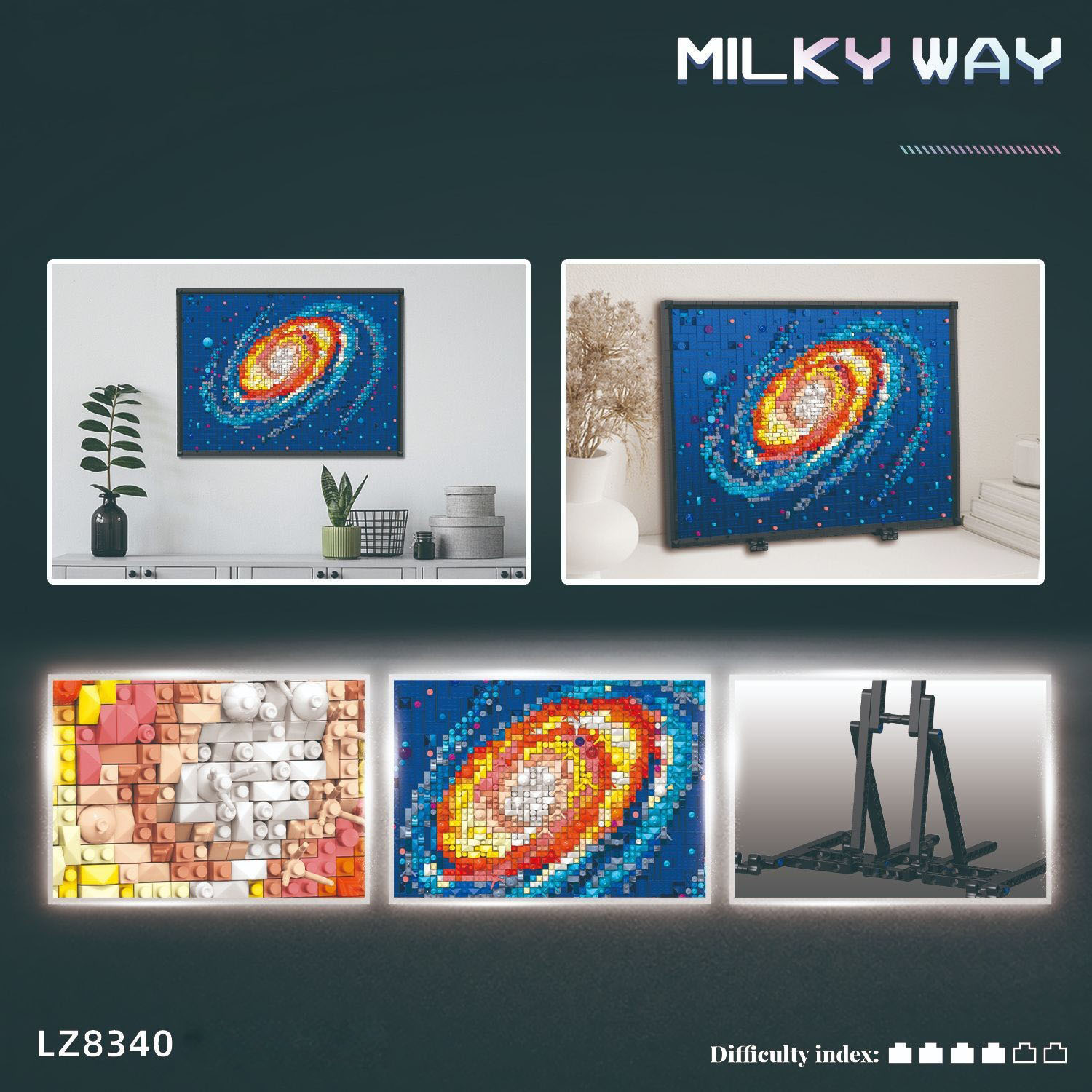 Idea Painting Block Pixel Art  - Kids Art Easel recension och pris