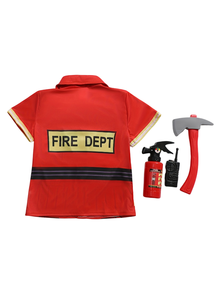 Kids Firefighter Style Shirt w - Sandbox Play Set recension och pris