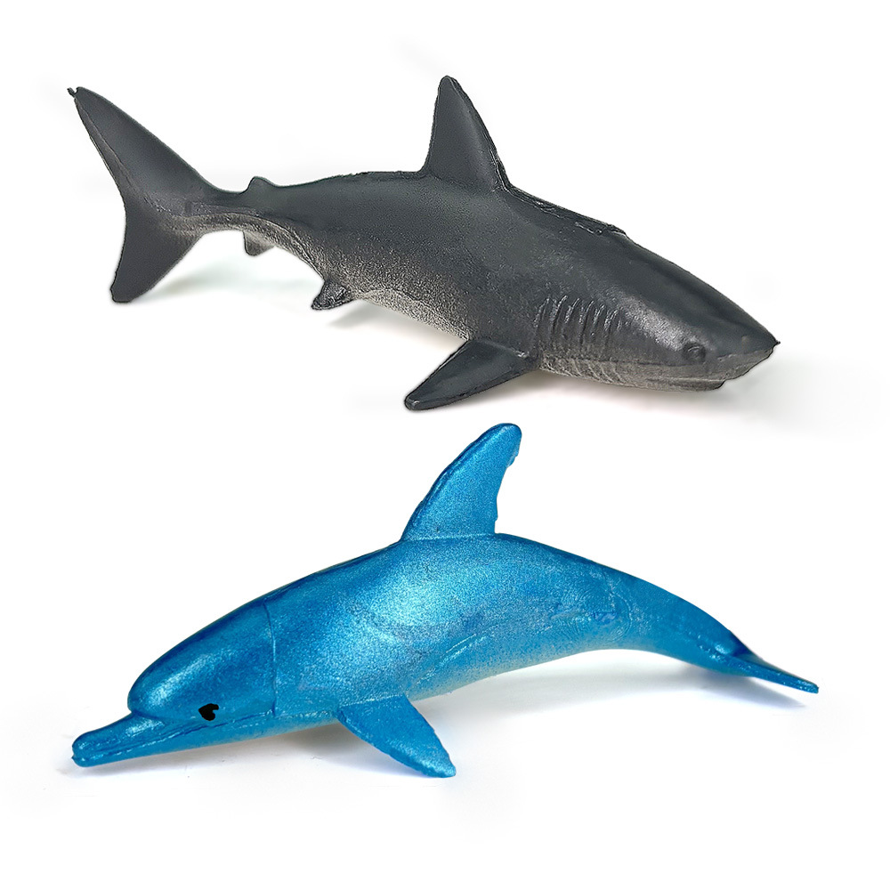 12pcs Ocean Sea Life Set Anima - Sandbox Play Set recension och pris