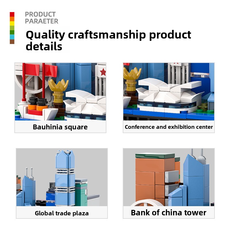 Hong Kong City Micro Block Set - Kids Toys Hong Kong recension och pris