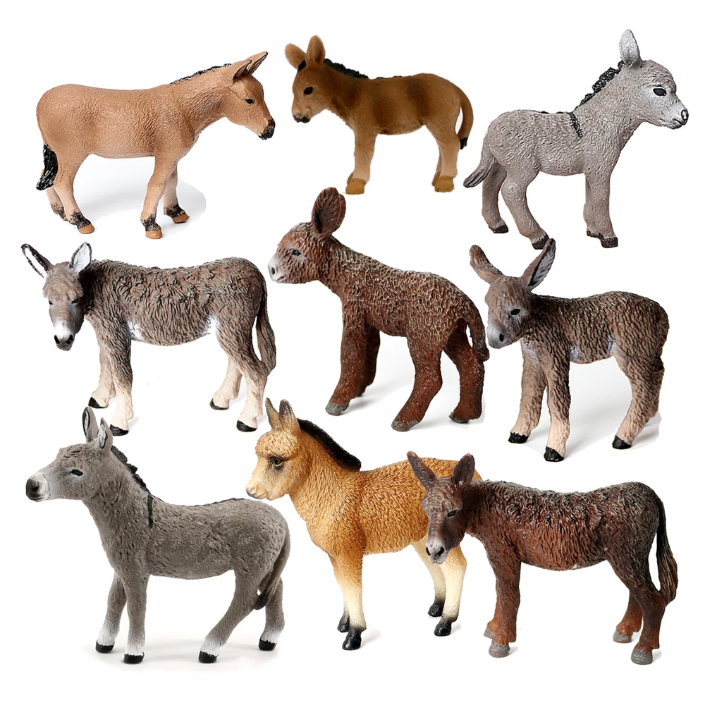 Donkey Model Toy Animals Figur - Sandbox Play Set recension och pris