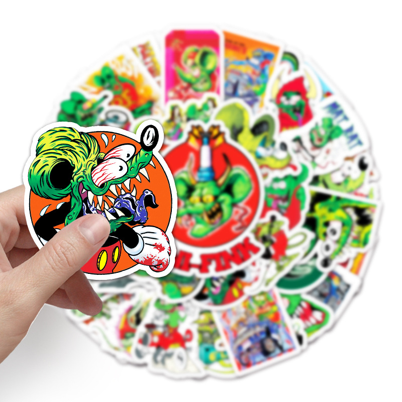 50pcs Rat Fink Graffiti Sticke - Kids Toys Movie recension och pris