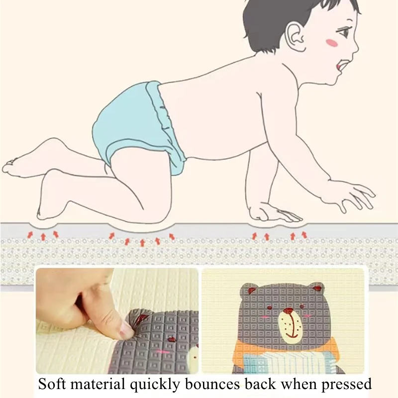 Baby Play Mat Thicken 1/0.5cm  - Kids Toys Bd recension och pris