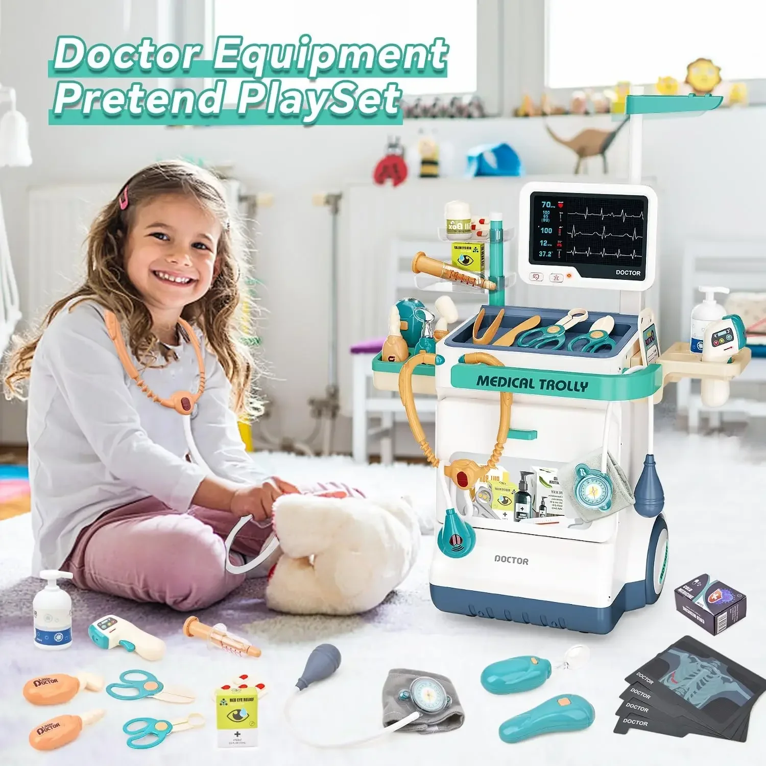 Doctor Medical Play Set Doctor - Kids Toys Doctor Set recension och pris