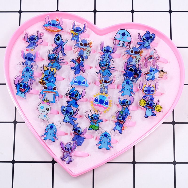 Stitch Acrylic Ring 10/20pcs K - Kids Toys Movie recension och pris