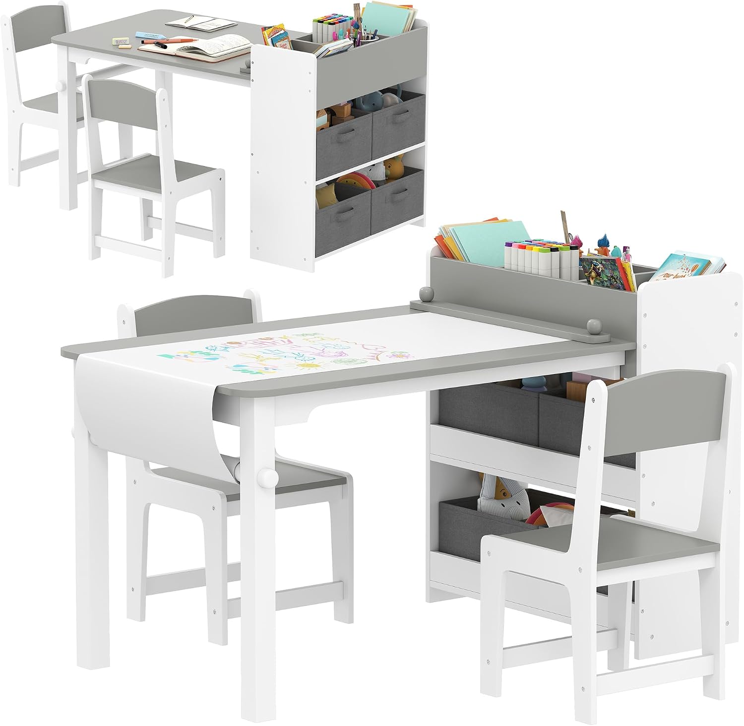 Kids Art Table & Easel Chair S - Kids Art Easel recension och pris