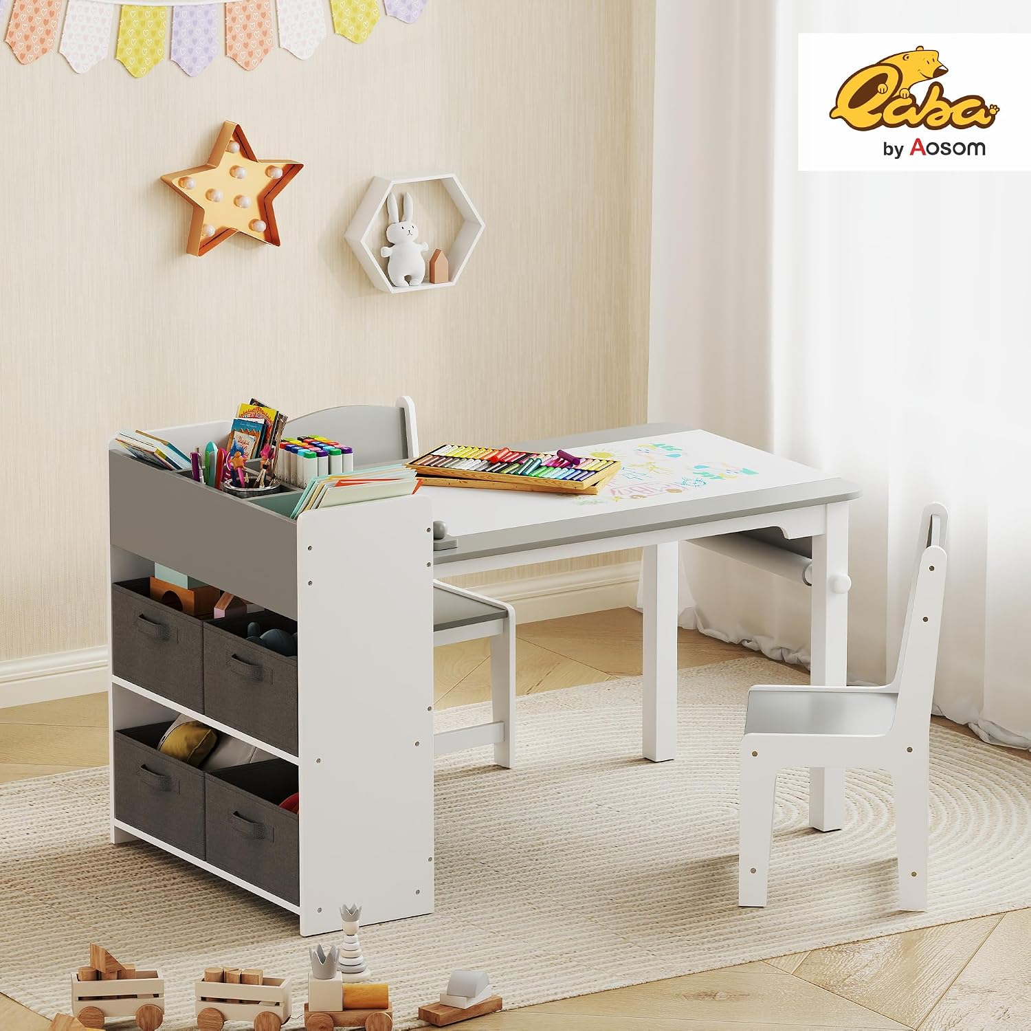 Kids Art Table & Easel Chair S - Kids Art Easel recension och pris
