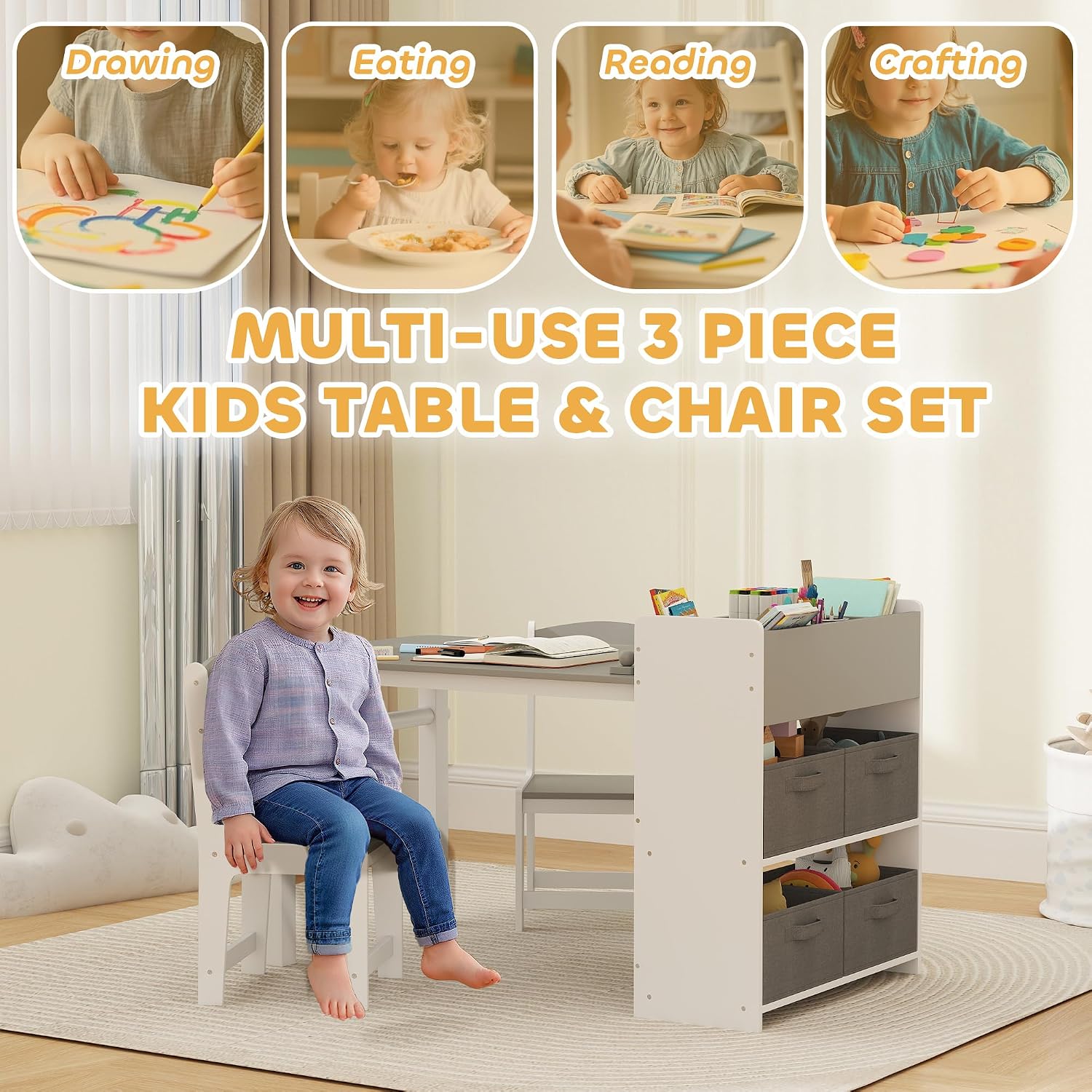 Kids Art Table & Easel Chair S - Kids Art Easel recension och pris