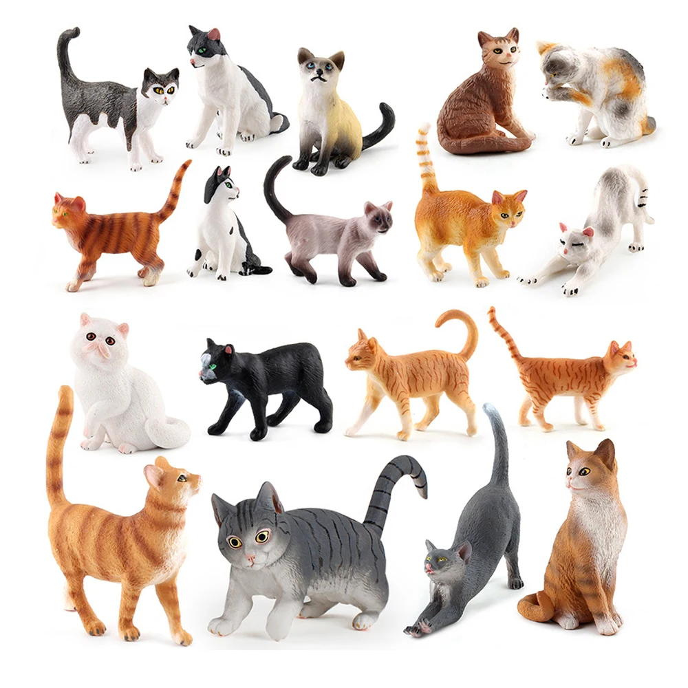 Cat Model Toys Farm Animals Mi - Sandbox Play Set recension och pris