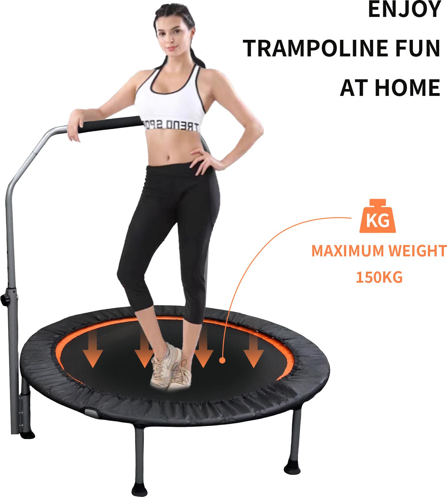 Folding Mini Fitness Trampolin - Trampoline Mini Indoor recension och pris