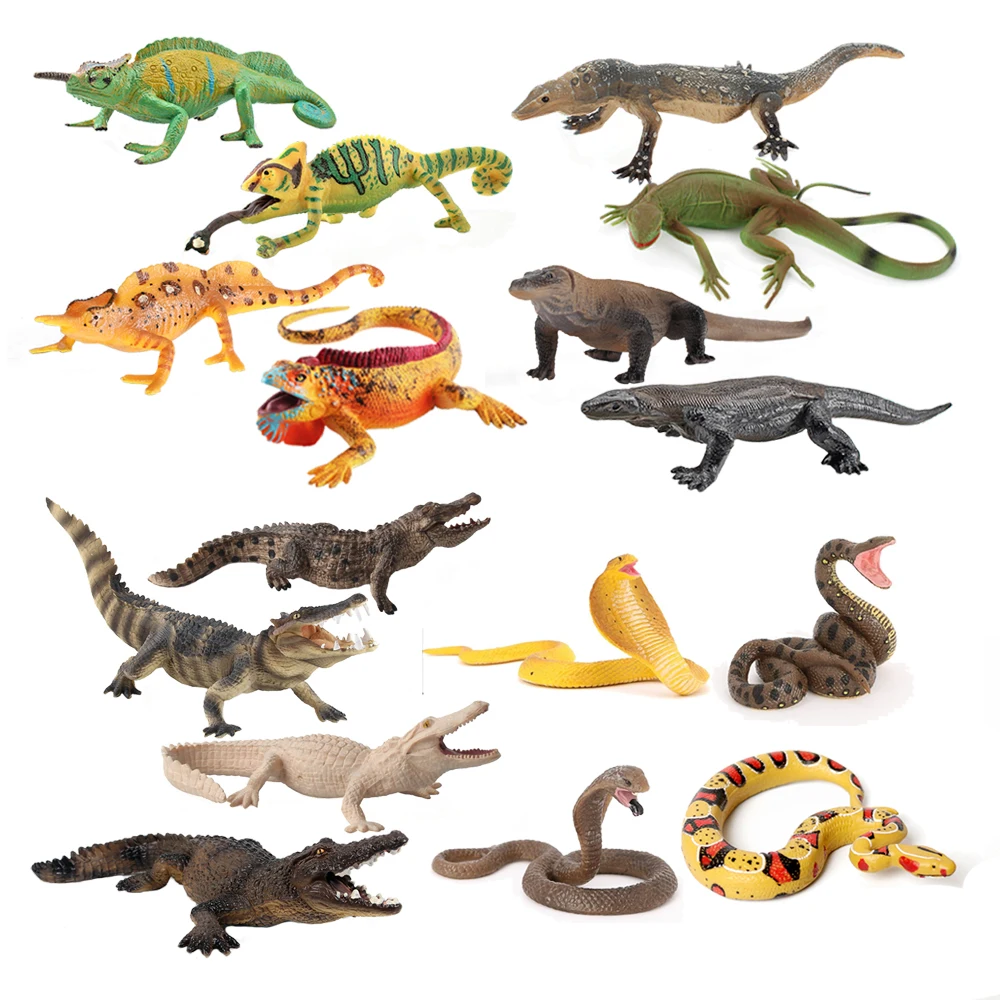 Plastic Chameleon Model Toy Ig - Sandbox Play Set recension och pris