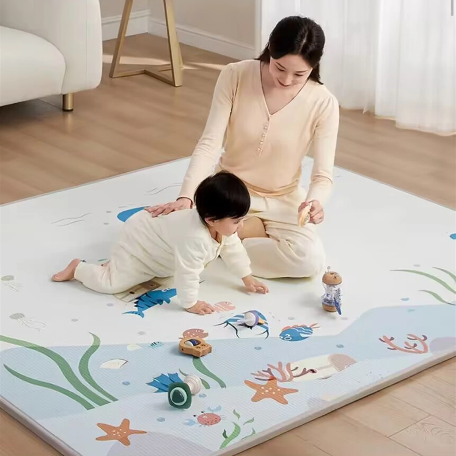 Waterproof Thick 1cm Baby Play - Kids Toys Bd recension och pris