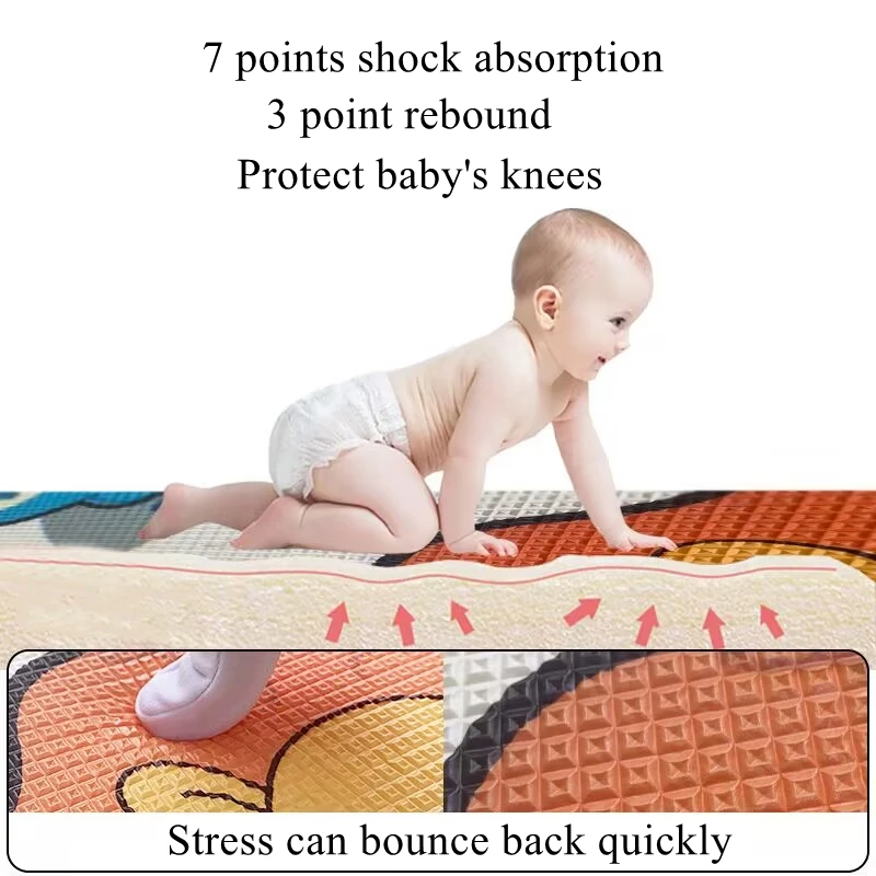 Waterproof Thick 1cm Baby Play - Kids Toys Bd recension och pris