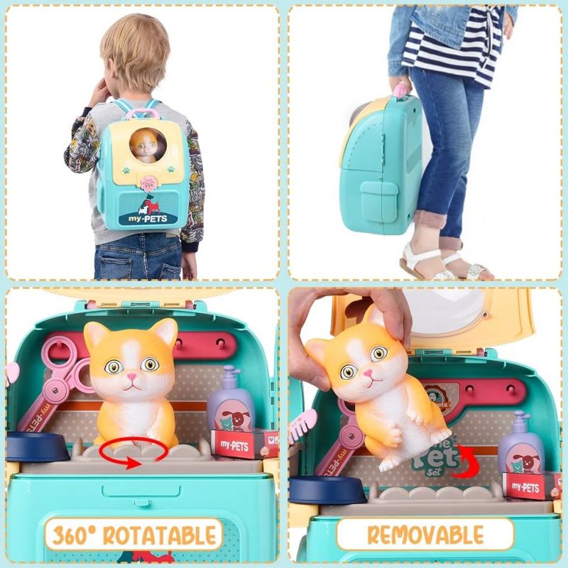 Pet Care Play Set Dog Grooming - Kids Toys Doctor Set recension och pris