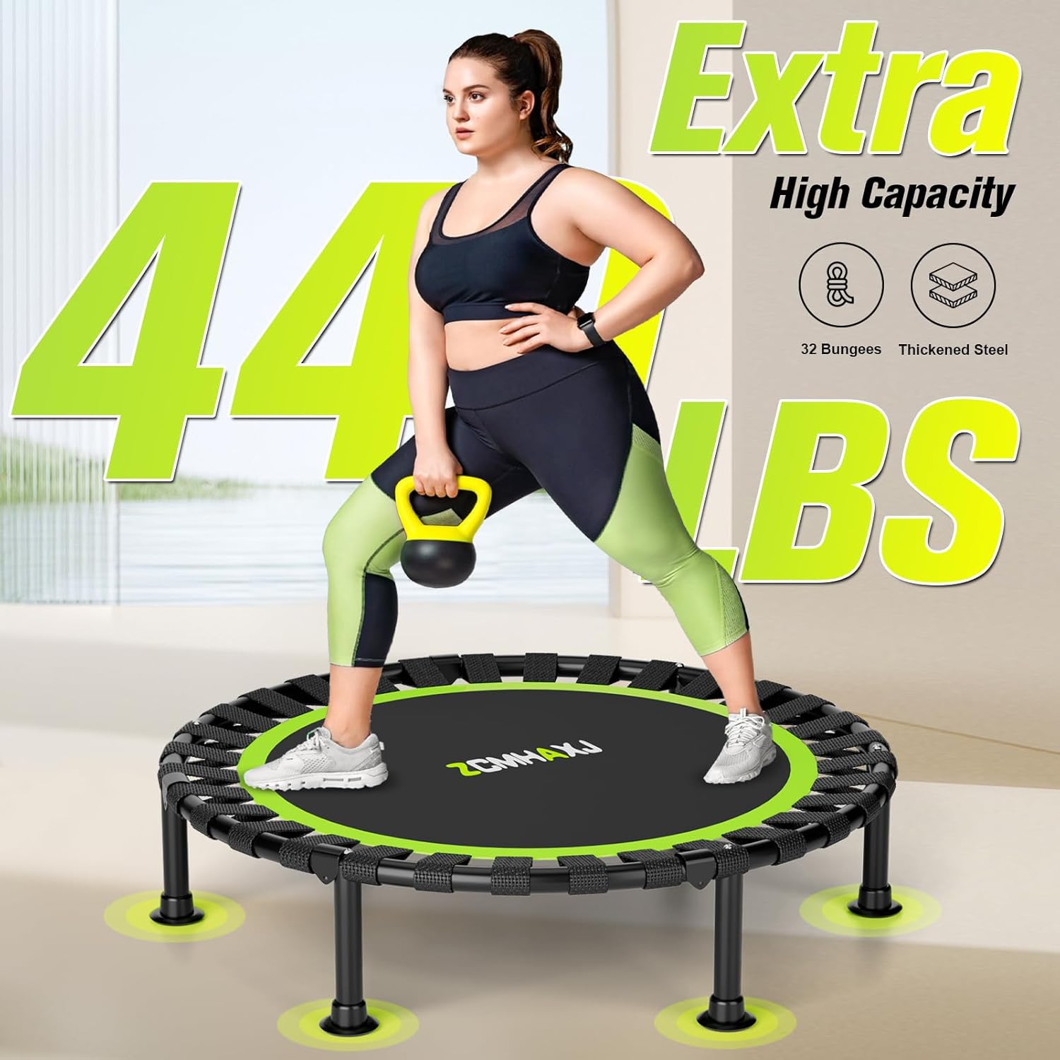 Foldable Mini Rebounder Trampo - Trampoline Mini Indoor recension och pris