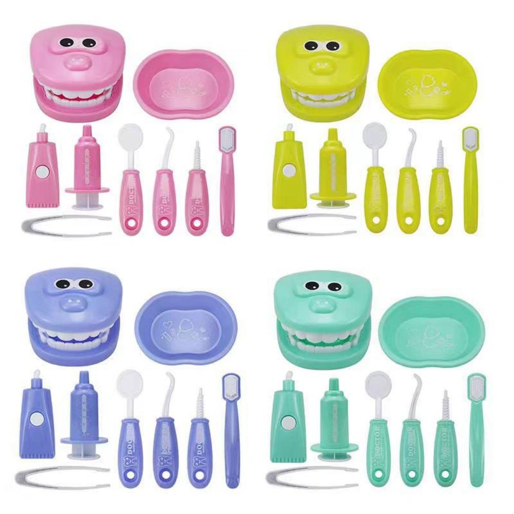 9PCS Simulation Dentist Play S - Kids Toys Doctor Set recension och pris