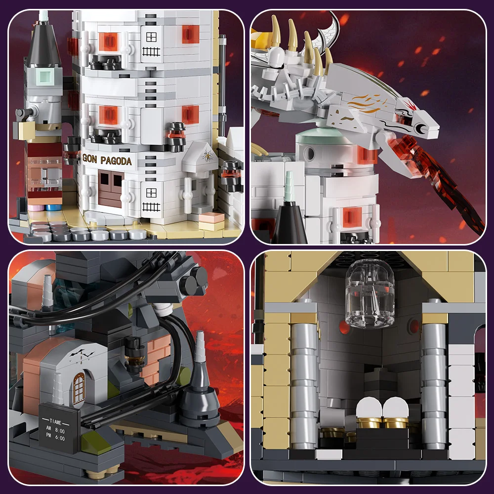 1000pcs Gringottses Wizard Tow - Sandbox Play Set recension och pris