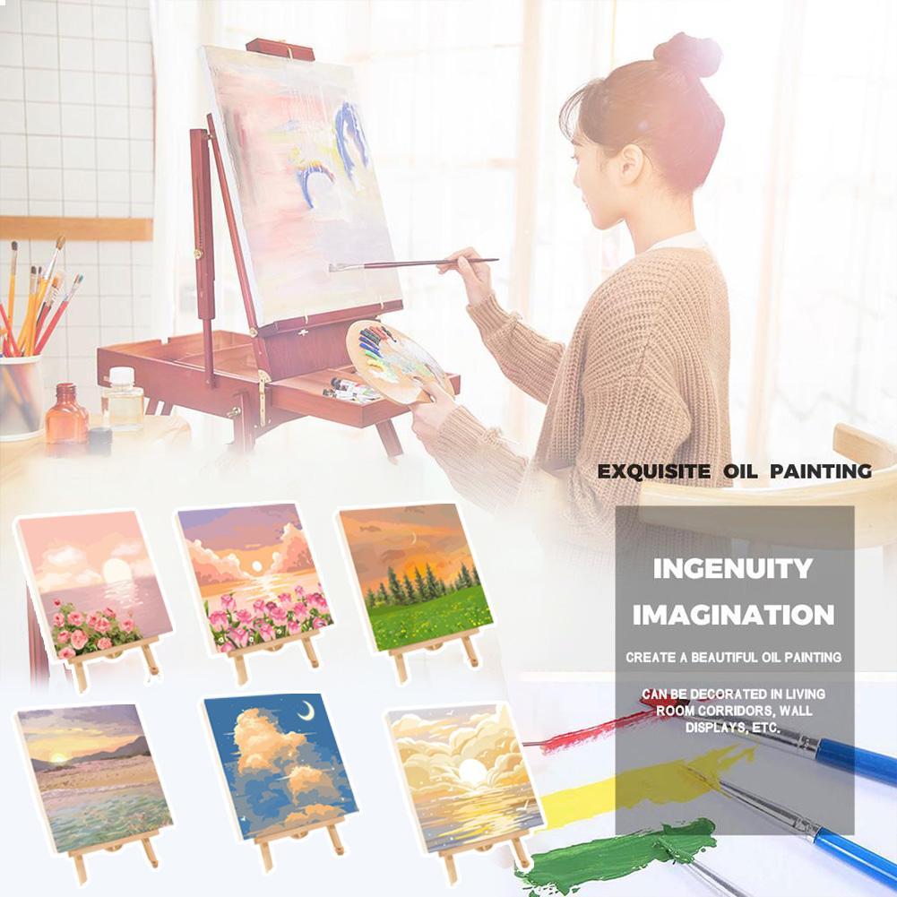 DIY Paint by Numbers Kit for A - Kids Art Easel recension och pris