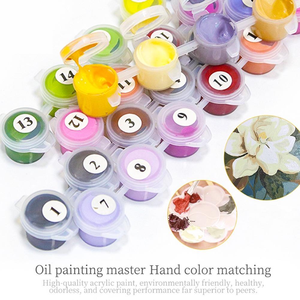 DIY Paint by Numbers Kit for A - Kids Art Easel recension och pris