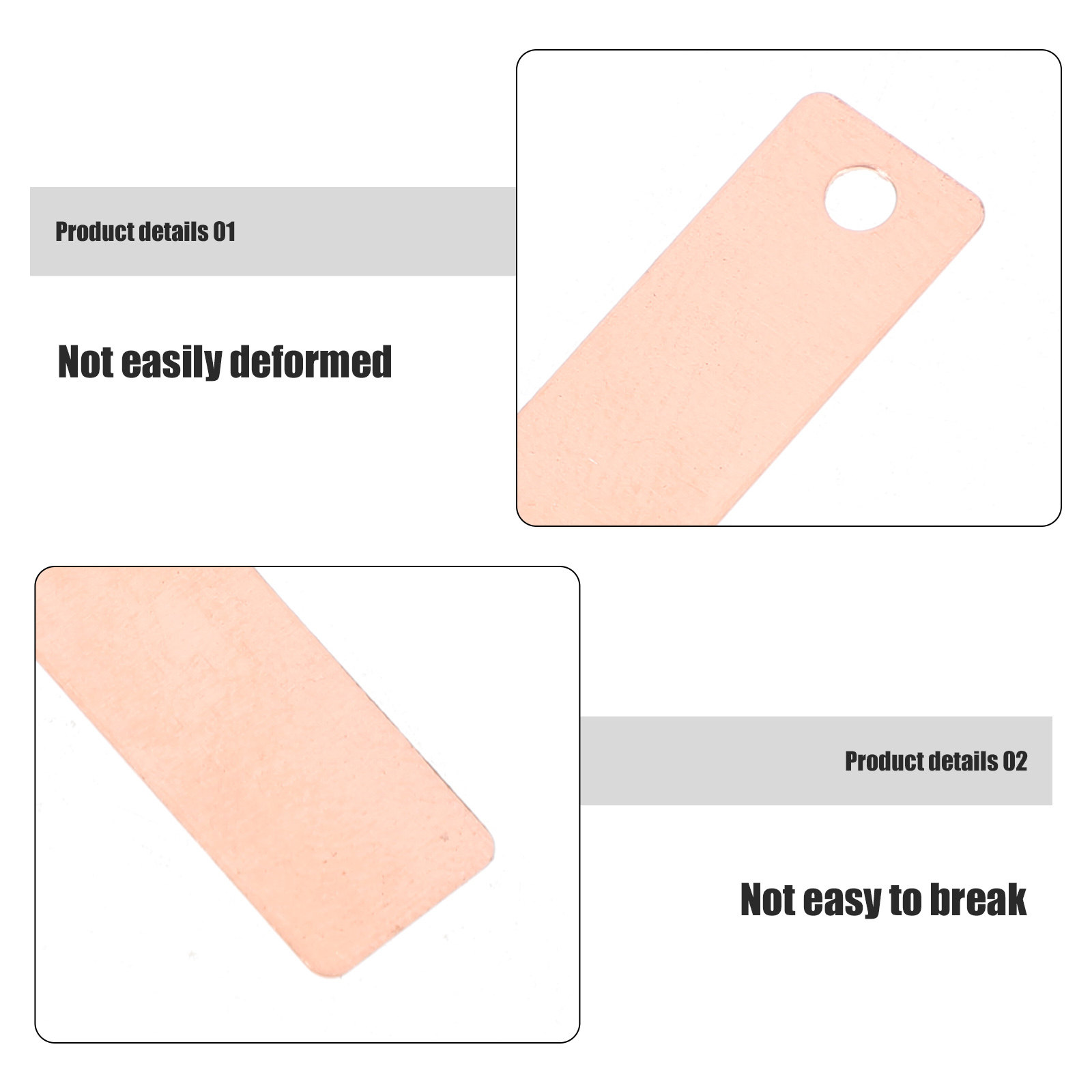 1Set Zinc Copper Electrode Str - Science Experiment Kit recension och pris