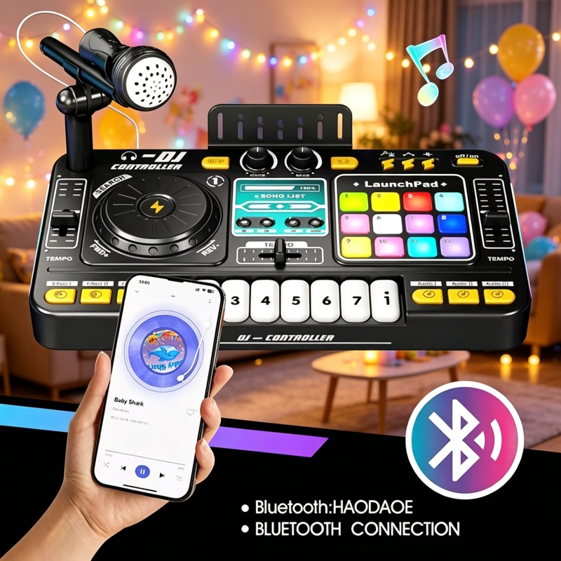 Simulation DJ Mixer Controller - Kids Toys Bd recension och pris