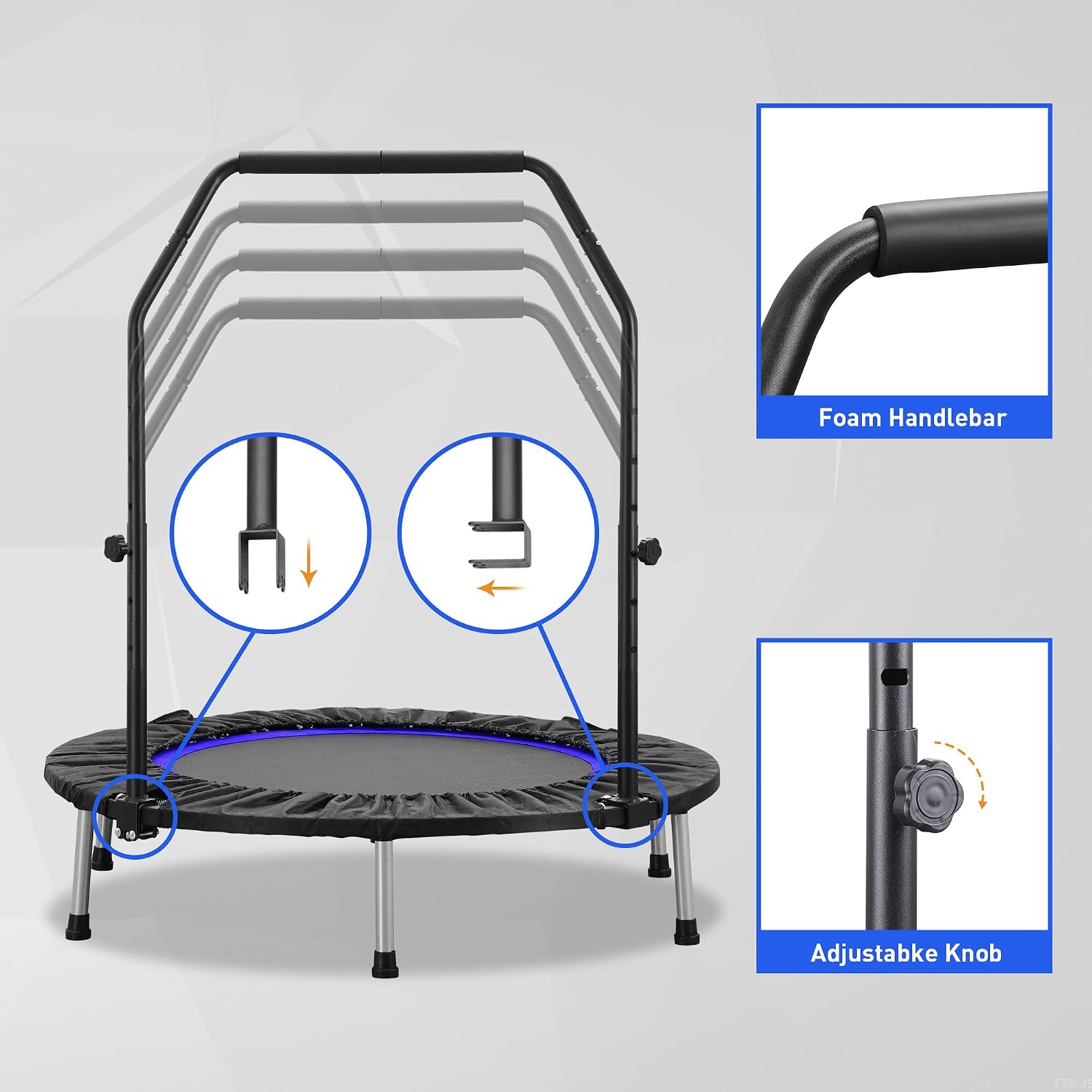 40-48in Mini Trampoline Reboun - Trampoline Mini Indoor recension och pris