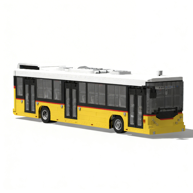 3086pcs MOC Postbus Hess BD N1 - Kids Toys Bd recension och pris
