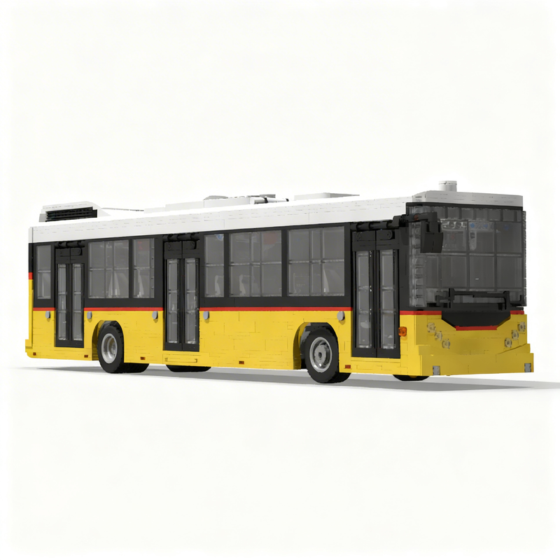 3086pcs MOC Postbus Hess BD N1 - Kids Toys Bd recension och pris